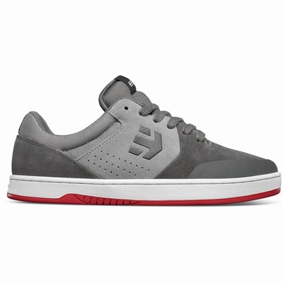 Tenis Etnies MARANA Grises/Rojos Para Hombre MX374-WLH